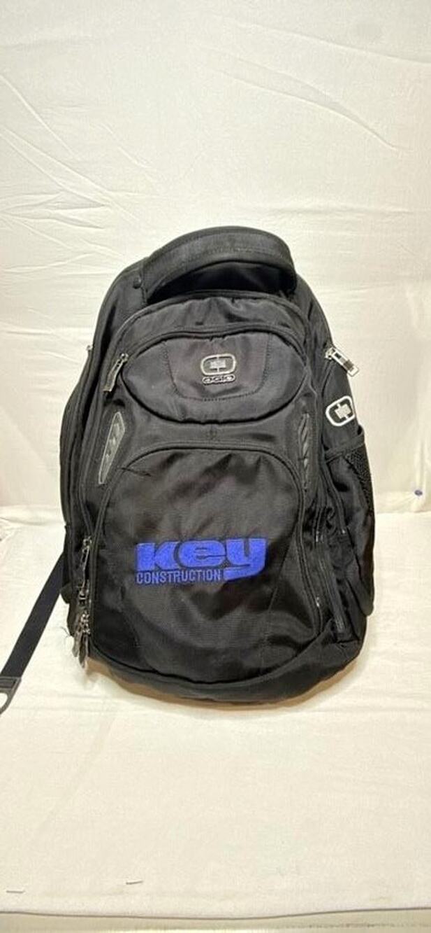 OGIO Mercur 411065 Laptop Backpack Black Key Construction Work Travel Tech Bag